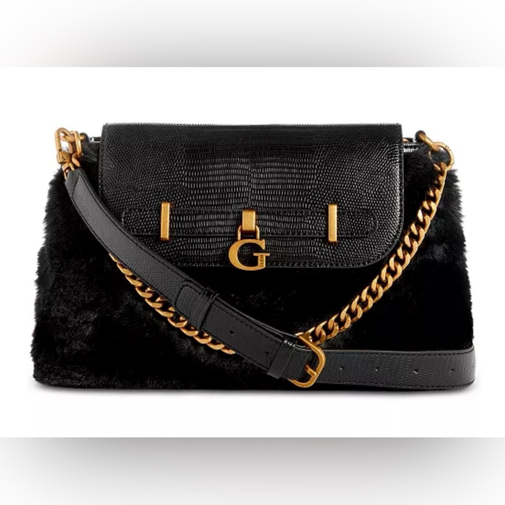 NWT GUESS Bergen Small Crossbody Flap Purse